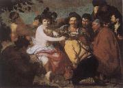 Diego Velazquez The Drunkards Spain oil painting artist